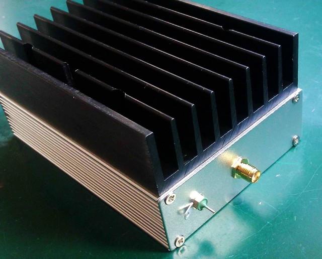 100khz 70mhz 47db 5w Ultra Wideband Linear Rf Power Amplifier New