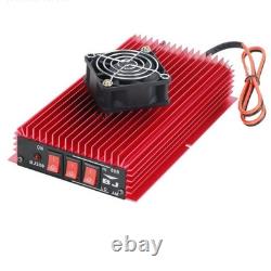100W RF Power Amplifier with Fan for Ham Radio 3-30MHz FM AM CW SSB Automatic Pr