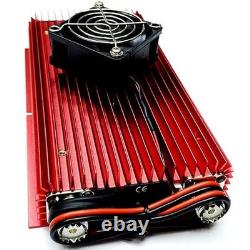 100W RF Power Amplifier with Fan for Ham Radio 3-30MHz FM AM CW SSB Automatic Pr
