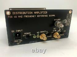 10 MHZ Distribution Amplifier-FedEx Fast Ship SV1AFN