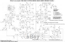 1200w HF Linear Amplifier board MOSFET 4x VRF2933 HI Power