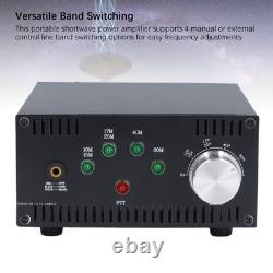12-15V 100W Portable Short Power Amplifier 2MHz To 30MHz With 4 Gears LPF