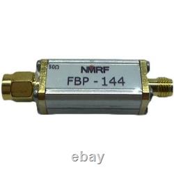 144MHz RFID Remote Control Band Pass Filter 2M Band Bandpass SMA Adapter
