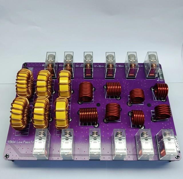 1500w 50? 1.8-54mhz Ssb Cw Fm Lpf Low Pass Filter Lpf For Hf Power Amplifiers Uk