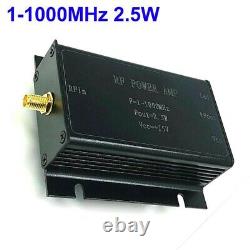 1-1000MHz 2.5W HF/VHF/UHF/FM Transmitter RF Broadband Amplifier AMP Ham Radio