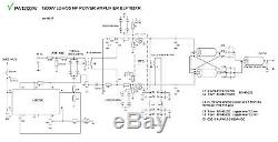 1.2 KW LDMOS HF power amplifier 1.8-50MHz SSB CW 1200W BLF188XR