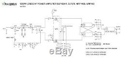 1.2 KW LDMOS power amplifier boards 1.8-54MHz HF BLF188XR BLF578 MRF1K50 MRF1K8