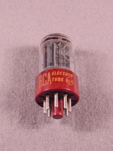 1 5692 Rca Red Base Cb Ham Hifi Radio Amplifier Vintage Vacuum Tube Code 63-04