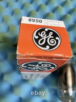 1 Ge 8950 In Box / Tube Test Good / Vacuum Radio Amplifier Ham Short Valve