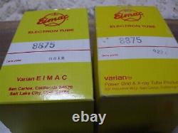 1 PAIR NIB EIMAC VARIAN 8875 TRIODE Latest Version DENTRON MLA-2500