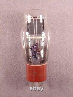 1 VT-25 HYTRON Brown Base HiFi Ham Radio Amplifier Vintage Vacuum Tube NOS