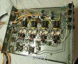 1 X 8 LINEAR AMPLIFIER w ORIG. TOSHIBA 2SC2879's 8 MATCHED 4A's with HEAVY SINK