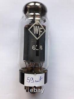1 x Rare 6l6 WF / HF DDR tube amplifier el34 6l6g VT-115 CV1948 6? 6 50's NOS