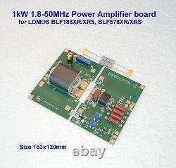 1kW 1.8-30MHz 700W 50MHz HF POWER AMPLIFIER BOARD for LDMOS BLF188XR/XRS BLF188