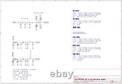 1kw LPF Low Pass Filter, SWR sensor, 432 MHz 70cm for LDMOS amplifier ARLON PCB