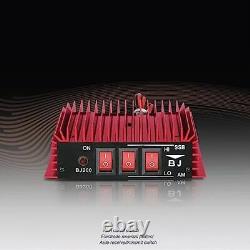-200 50W CB Radio Power Amplifier HF Amplifier 3-30 MHz AM/FM/SSB/CW