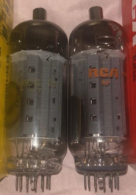 20lf6 Phillips Matched Nib Nos Pair Cb/ham Radio Tubes Eagle 500 Amplifier Rare