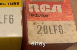 20LF6 Phillips Matched NIB NOS Pair CB/Ham Radio Tubes Eagle 500 Amplifier Rare