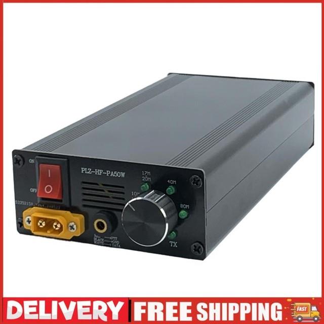2mhz-30mhz 50w Smart Shortwave Hf Power Amplifier With 4-gear Lpf Amplifier