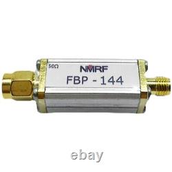 2X144MHz 2M Band Pass Bandpass SMA Interface Bandwidth for RFID Receiver B3D6