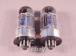 2 6080WA JAN CRC RCA CB Ham HiFi TV Radio Amplifier Vacuum Tubes Codes 62-09 NOS