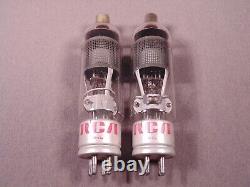 2 710 6011 RCA HiFi Ham Radio Amp Vintage Vacuum Tubes Matching Codes 72-13 NOS