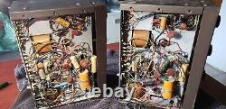 2 EICO HF-12 Tube EL84 Mono Integrated Amplifiers Untested Parts Restoration