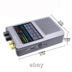 3.5Inch DSP2 SDR Malachite Radio Receiver 10kHz-380MHz 404MHz-2GHz Radio Speaker