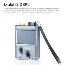 3.5Inch DSP2 SDR Malachite Radio Receiver 10kHz-380MHz 404MHz-2GHz Radio Speaker