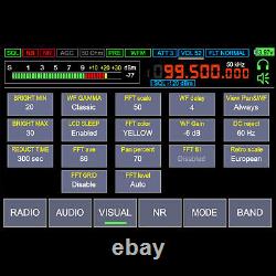 3.5Inch DSP2 SDR Malachite Radio Receiver 10kHz-380MHz 404MHz-2GHz Radio Speaker