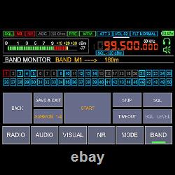 3.5Inch DSP2 SDR Malachite Radio Receiver 10kHz-380MHz 404MHz-2GHz Radio Speaker