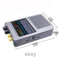 3.5Inch LCD DSP2 SDR Malachite Radio Receiver 10kHz-380MHz 404MHz-2GHz Speaker