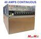 40 Amp 13.8v Ham Radio Power Supply 10-15.5 Volts Just Added To Megawatt Line