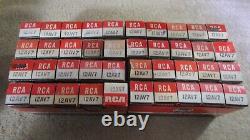 (40) NOS NIB RCA 12AV7 Ham Radio Audio Amplifier Tubes