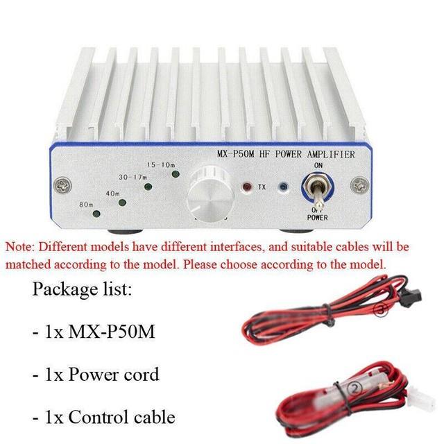 45w Mx-p50m Hf Power Amplifier For Ft-818nd Ic-705 Elecraft Kx3 Qrp Ham Radio