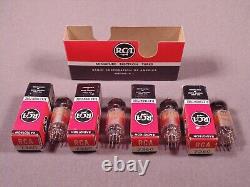 4 7360 RCA CB Ham HiFi TV Radio Amplifier Vacuum Tubes Matching Codes 6309 NOS