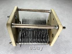 500 pF 2KV Variable Air Capacitor made by Jackson Brothers, no 5720/1 EW