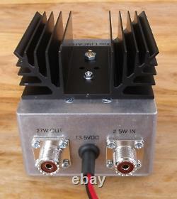 50MHz (6m) Linear Amplifier for FT690, 2.5W in 25W out. Made in Dorset UK