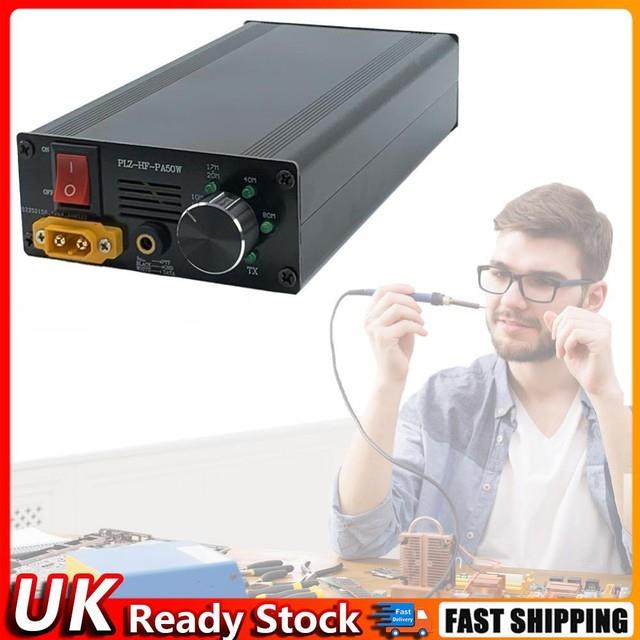 50w 2mhz-30mhz Shortwave Hf Power Amplifier Power/swr Meter + Auto Lpf Filter