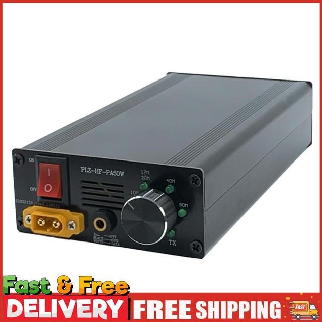 50w 2mhz-30mhz Shortwave Hf Power Amplifier Power/swr Meter + Auto Lpf Filter