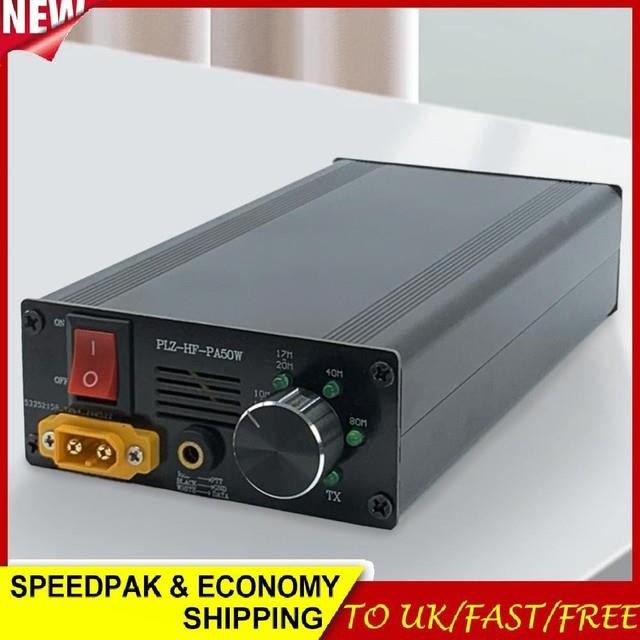 50w 2mhz-30mhz Smart Shortwave Hf Power Amplifier Hf Short Power Amplifier &h