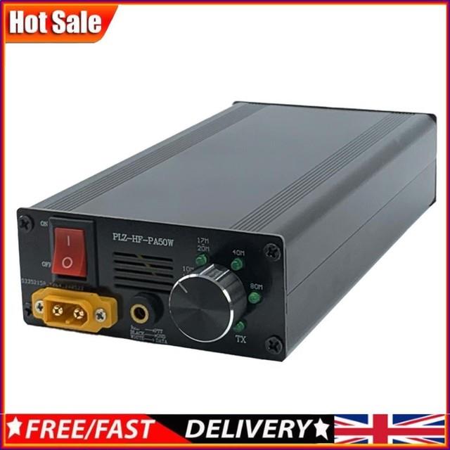 50w 2mhz-30mhz Smart Shortwave Hf Power Amplifier With 4-gear Lpf Amplifier