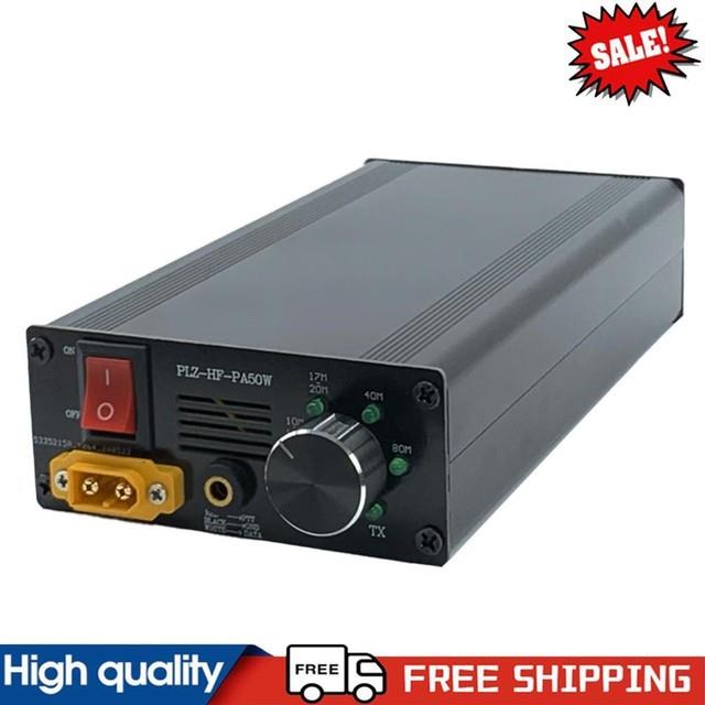 50w 2mhz-30mhz Smart Shortwave Hf Power Amplifier With 4-gear Lpf Amplifier #g