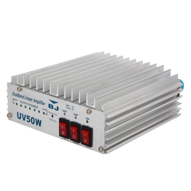 50w Dual Band Vhf&uhf Power Rf Amplifier Linear Only Use Fm Uv Bi-band Amplifier
