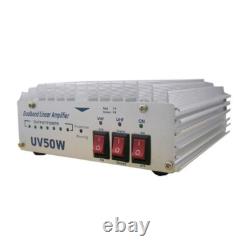 50W Dual Band VHF&UHF Power RF Amplifier Linear only use FM UV Bi Band Amplifier