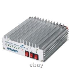 50W Dual Band VHF&UHF Power RF Amplifier Linear only use FM UV Bi-Band Amplifier