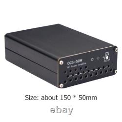 50W HF Amp 13.8V 3-24MHz HF Power Amp for USDX FT-817 for Elecraft KX3 QRP FT-81 50W HF Amp 13.8V 3-24MHz HF Power Amp for USDX FT-817 for Elecraft KX3 QRP FT-81