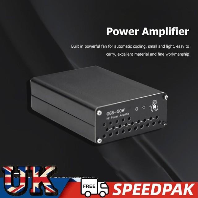 50w Hf Power Amplifier For Usdx Ft-817 Icom Ic-703 Ic-705 Ic705 Elecraft Kx3 Qrp