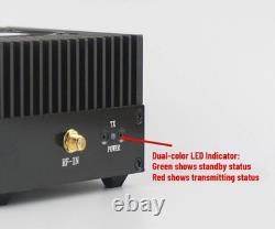 50W Ham Radio Power Amplifier UHF 400-470MHZ for Interphone DMR DPMR P2S C4FM