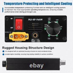 50W Portable Shortwave Amplifier with 4-Gear LPF Automatic Transmit &6526